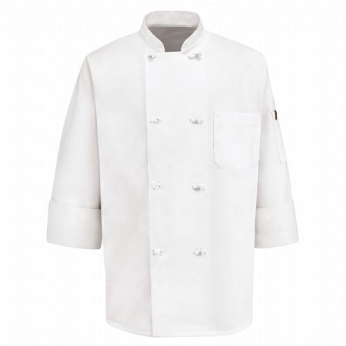 Eight Knot Button Chef Coat
