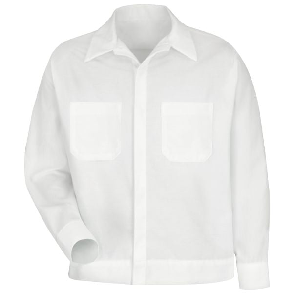 Men’s Button-Front Shirt Jacket